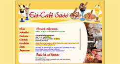 Desktop Screenshot of eiscafe-sass.de